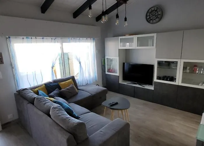 Maison 3 Pièces 5-7pers Vue Sur Port, Garage, Clim Hébergement de vacances Gruissan